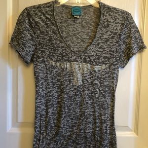 Texas Longhorn Cowgirl Hardware Tee